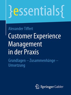cover image of Customer Experience Management in der Praxis